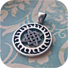 Кулон из серебра «Ярилова Звезда Сварога»