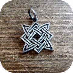 Кулон из серебра «Квадрат Сварога» (3.5)