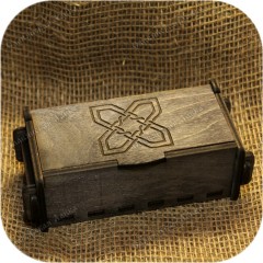 Берёзовая шкатулка «Кельтская»