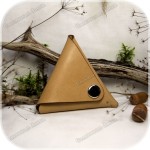 Мелочница кожаная «Треуголка» Мелочница кожаная «Треуголка»