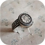 Серебряное кольцо «Коловрат» с фианитами