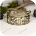 Браслет русальный створчатый «Четырёхлистник» (латунь) Браслет русальный створчатый «Четырёхлистник» (латунь)