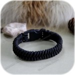 Браслет выживания на фастексе «Стежок» чёрный Браслет выживания на фастексе «Стежок» чёрный