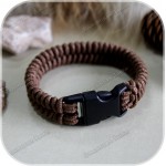 Браслет выживания на фастексе «Стежок» коричневый Браслет выживания на фастексе «Стежок» коричневый