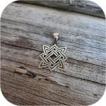 Кулон из серебра «Квадрат Сварога» малый Кулон из серебра «Квадрат Сварога» малый