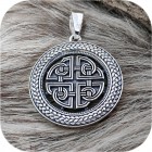 Кулон серебряный «Узел защиты кельтов»