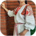 Платье народное, женское