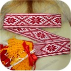 Девичий/детский пояс «Звезда Алатырь»