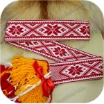 Девичий/детский пояс «Звезда Алатырь»
