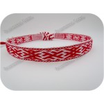 Очелье мужское Колард и Мировое древо красно-белое