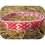 Очелье Плодородие бело-красное Очелье Плодородие бело-красное