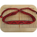 Очелье Соединение Солнца и Земли чёрно-красное Очелье Соединение Солнца и Земли чёрно-красное