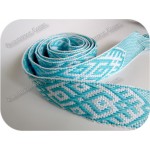 Пояса Свадебные бело-красный и бело-голубой Пояса Свадебные бело-красный и бело-голубой