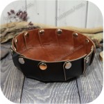 Мелочница кожаная «Тарелка» Мелочница кожаная «Тарелка»