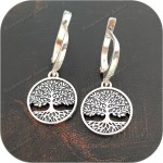Серьги серебряные «Древо Жизни»