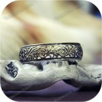 Браслет резной «Кружево» (латунь)