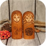 Идолы Праматери и Праотца Даны и Кернунна