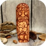 Домовой с котиком, вариант 2 Домовой с котиком, вариант 2