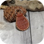 Кожаный брелок «Квадрат Сварога» Кожаный брелок «Квадрат Сварога»