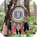 Авторский ловец снов «Волк» Авторский ловец снов «Волк»