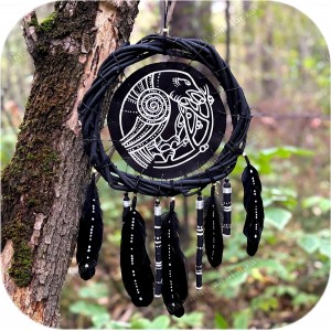 Авторский ловец снов «Ворон»