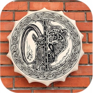 Шаманский бубен «Два Духа»