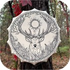 Шаманский алтайский бубен «Проводник»