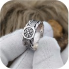 Серебряное кольцо «Вегвизир»