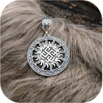 Богатырский серебряный оберег «Родимич»