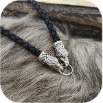 Гайтан с оконцовками из серебра «Орёл» Гайтан с оконцовками из серебра «Орёл»