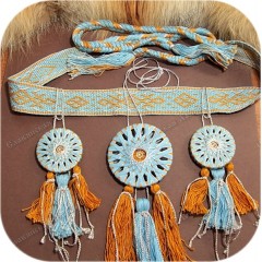 Комплект Очелье и подвеска «Память Лады»