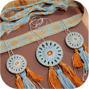 Комплект Очелье и подвеска «Память Лады»