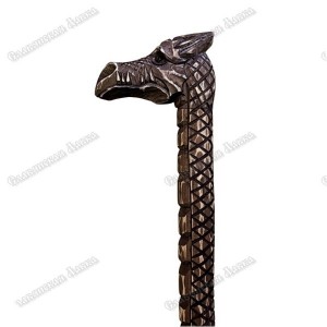 Резной посох «Дракон»