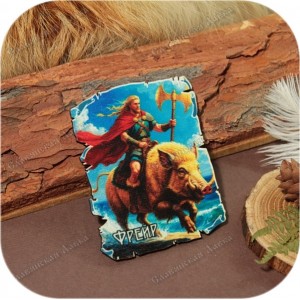 Магниты с ликами скандинавских богов