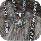 Серебряный оберег «Орёл»