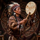 Как правильно играть на шаманском бубне