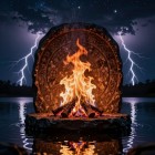 Магическое значение земли, неба, огня, воды