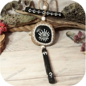 Плетёный оберег «Глаз Матери»