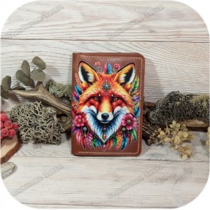 Обложка на документы «Лиса»