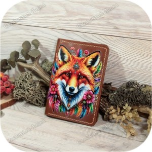 Обложка на документы «Лиса»