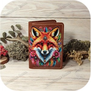 Обложка на документы «Лиса»