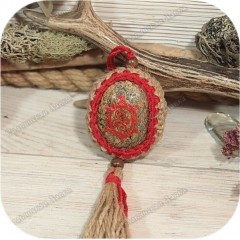 Плетённый оберег «Черепаха»