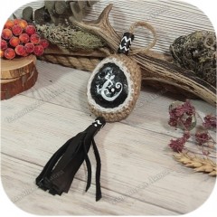 Плетённый оберег «Ящерица»