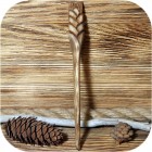 Мастер-класс. Шпилька из дерева