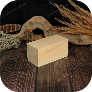 Брусок кедровый для резьбы малый