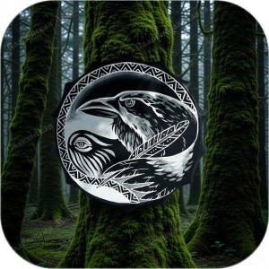 Бубен «Ворон Одина»