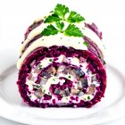 Рулет «Селедка под шубой»