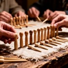 Народная игра в Бирюльки (видео)