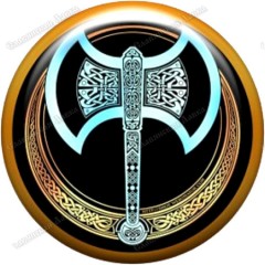 Славянская наклейка «Секира» на авто
