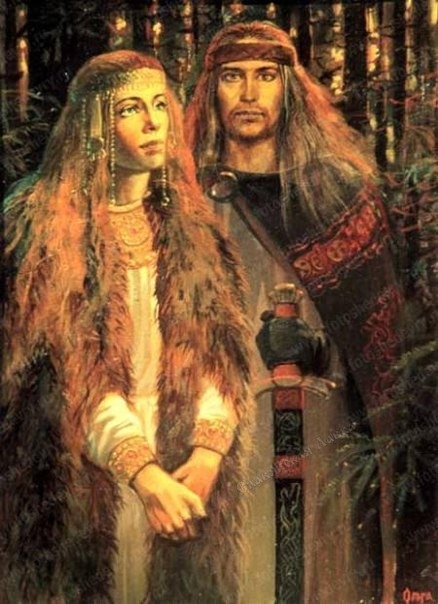 Длинные волосы у мужчин в древности славян и руси